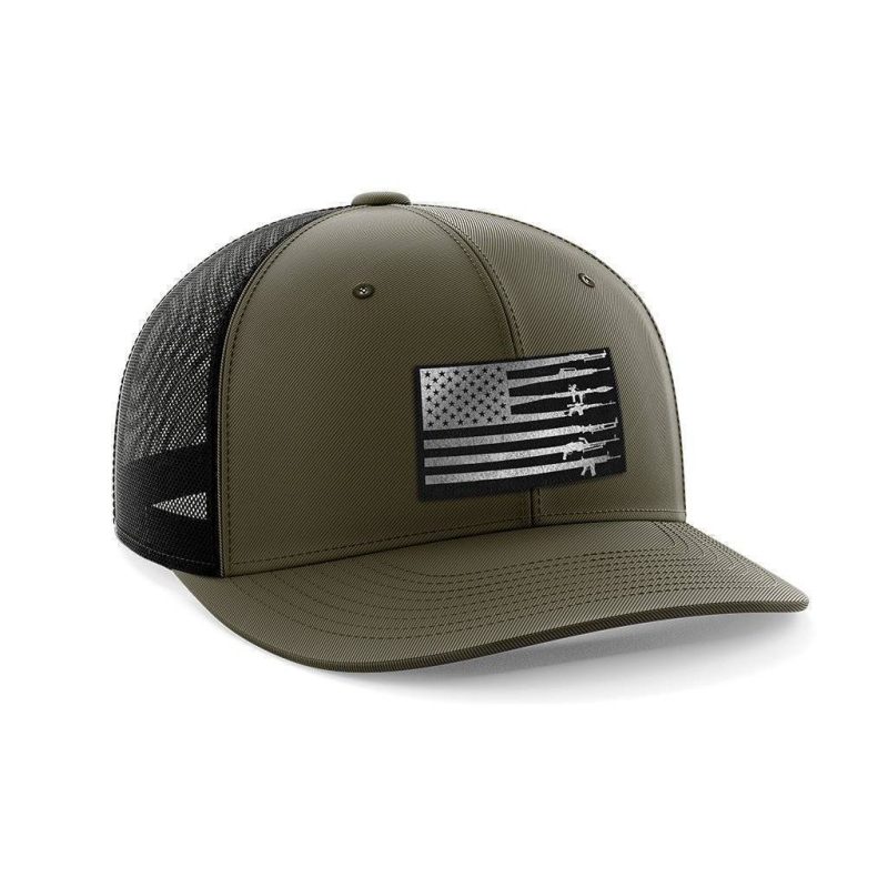 Rifle Flag Patch Hat - Greater Half