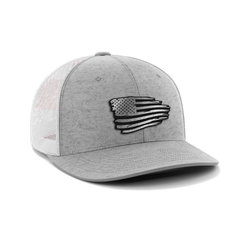 Torn Flag Black Patch Hat - Greater Half