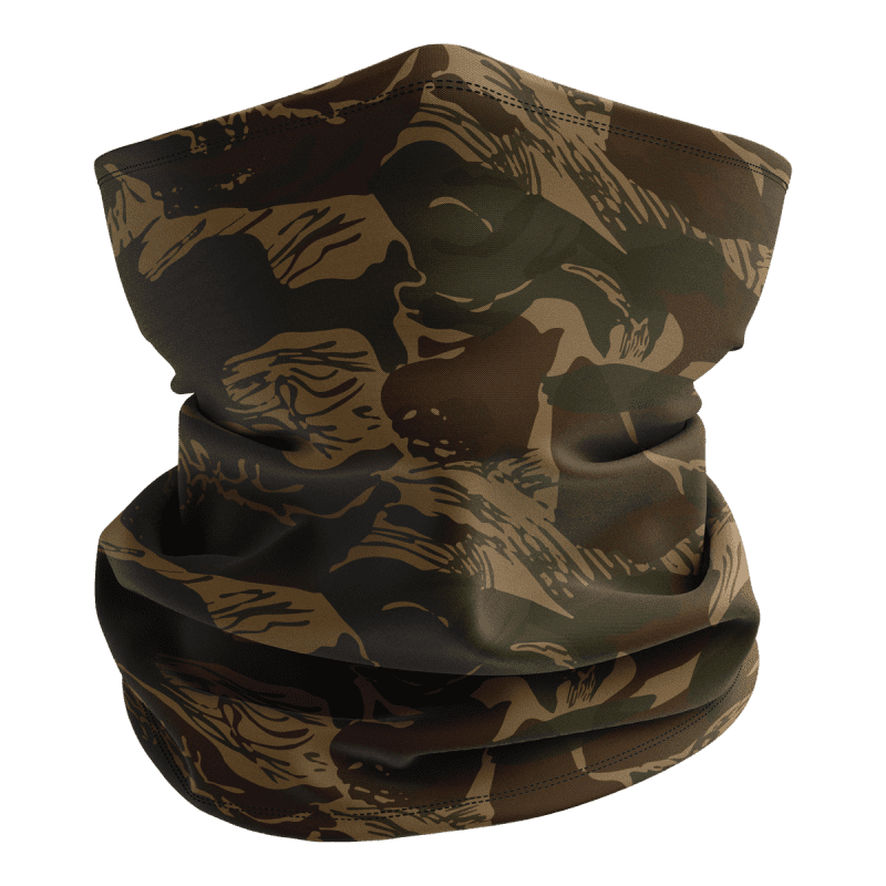 Brushstroke Camo Face Defender - Greater Half