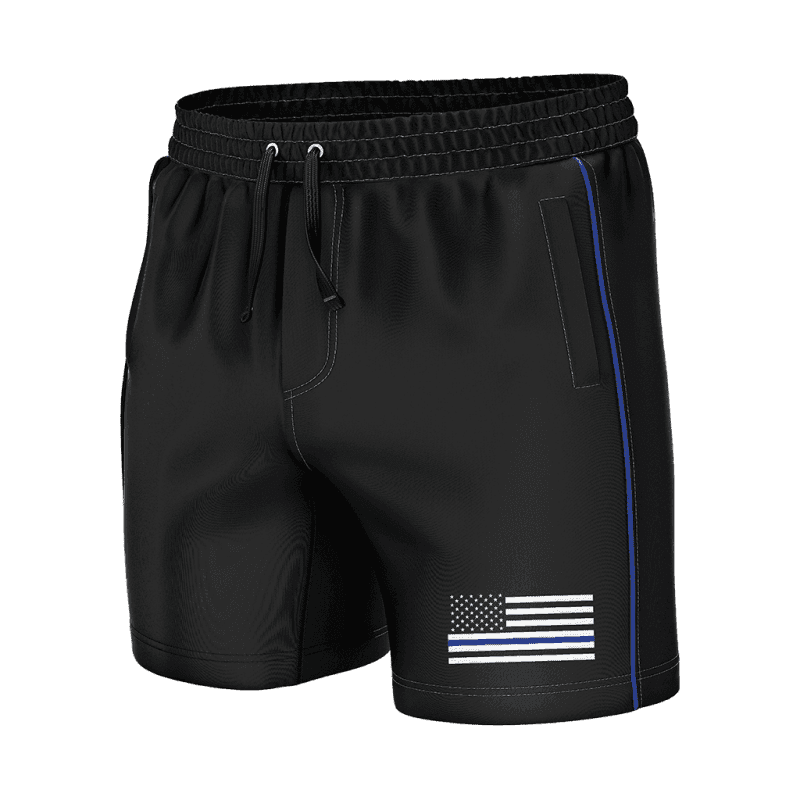 Thin Blue Line Swim Trunks - Greater Half