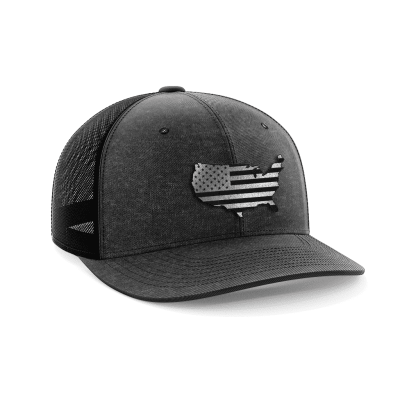 Continental Flag Black Patch Hat - Greater Half