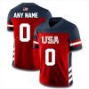 Custom USA Football Jersey (Navy) - Greater Half