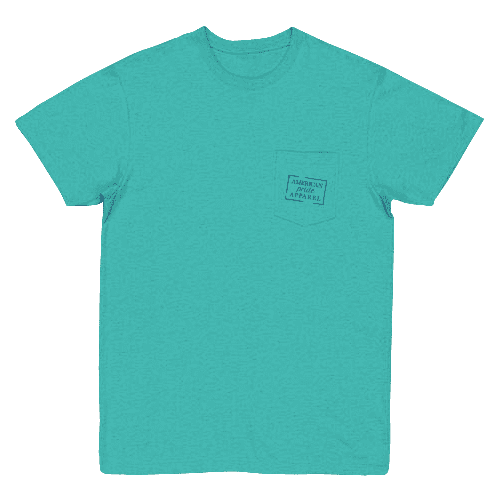 GH002 FlagTee Mockup Front ChalkyMint