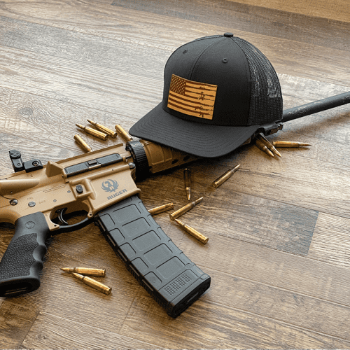 Rifle Flag Patch Hat - Greater Half