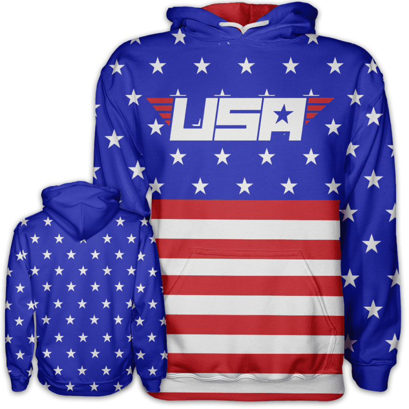 America #1 - Tundra Hoodie - Greater Half