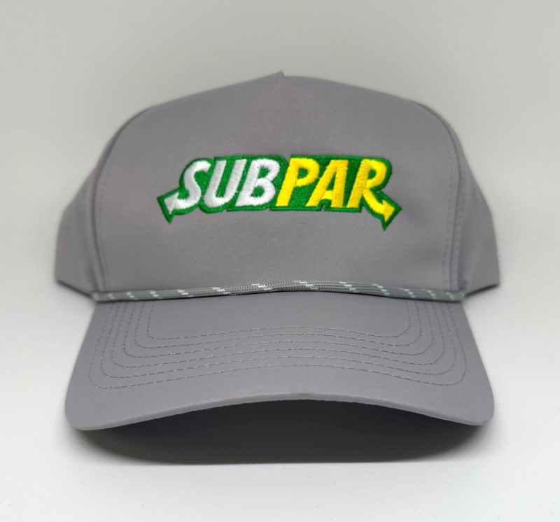 SubPar - Performance 5-Panel Rope Hat - Greater Half