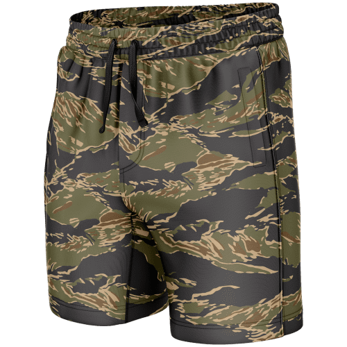 Jungle Tiger Camo Swim Trunks - Greater Half