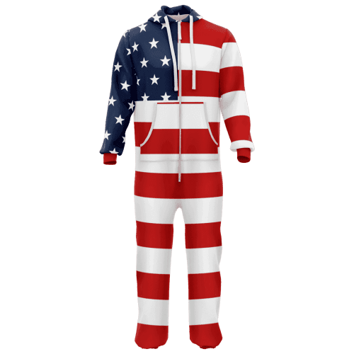 USA Flag Onesie - Greater Half