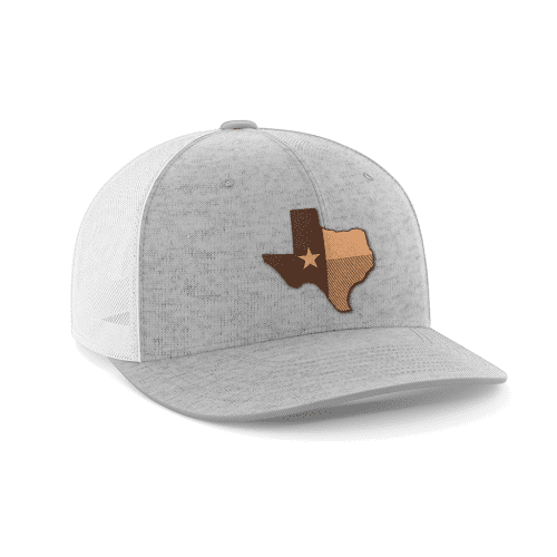 Texas Leather Patch Hat - Greater Half