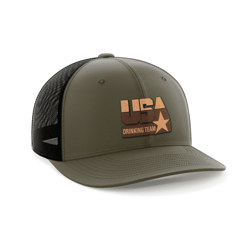 USA Drinking Team Patch Hat - Greater Half