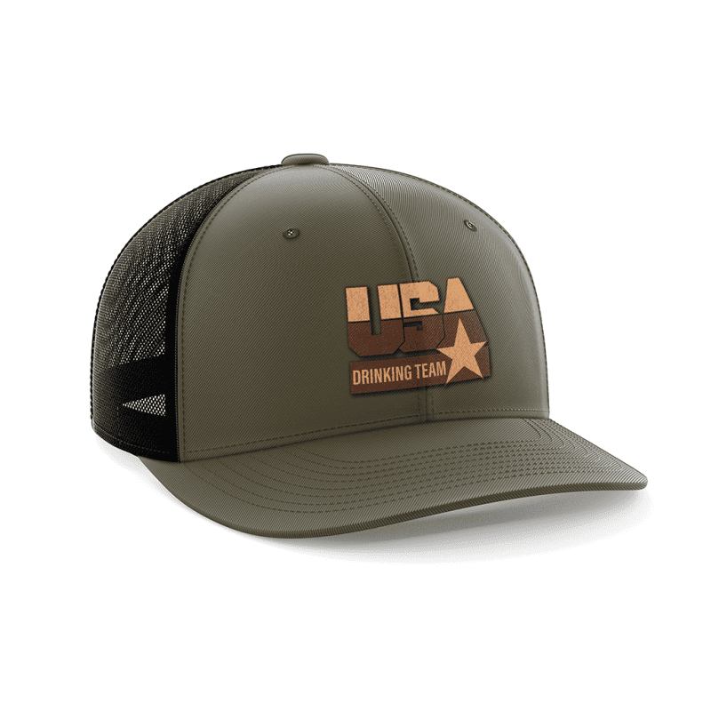 USA Drinking Team Patch Hat - Greater Half