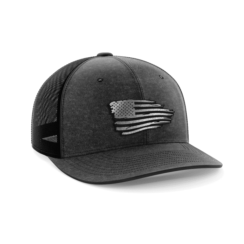 Torn Flag Black Patch Hat - Greater Half