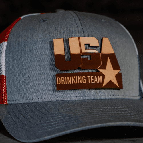 USA Drinking Team Patch Hat - Greater Half