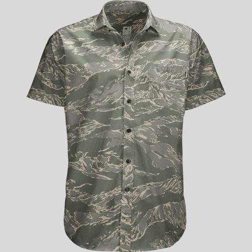 Tiger Camo Button Down - Greater Half