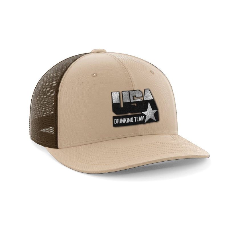 USA Drinking Team Patch Hat - Greater Half