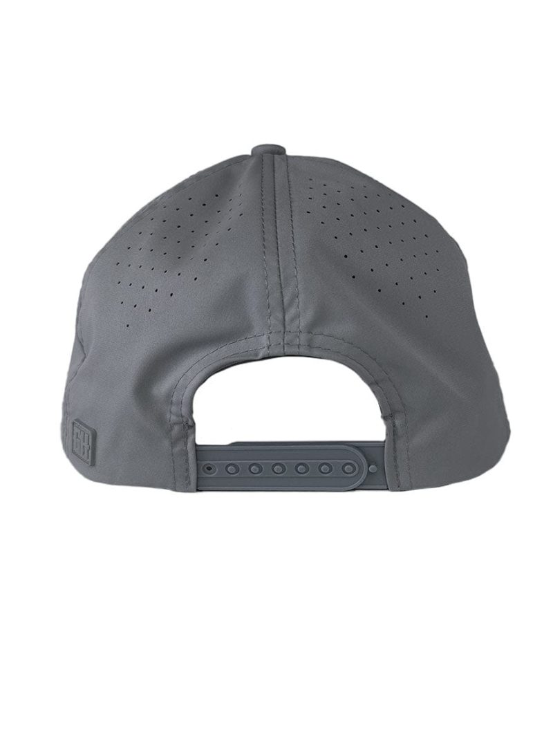 charcoal performance golf rope hat back