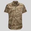 Desert Tiger Camo Button Down - Greater Half