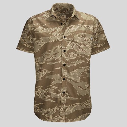 Desert Tiger Camo Button Down - Greater Half