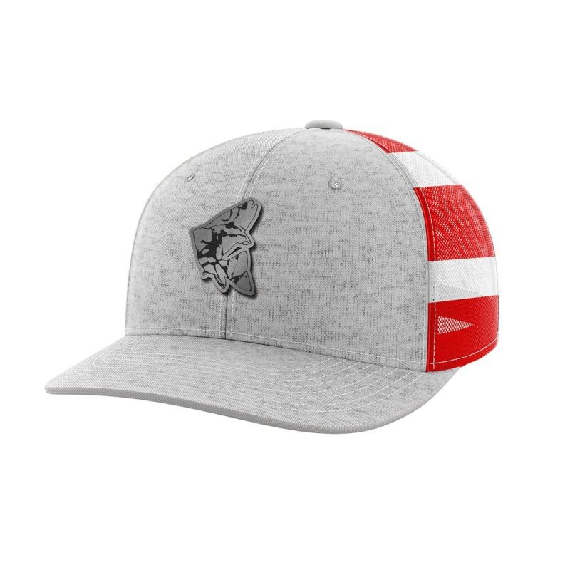 Fish Black Patch Hat - Greater Half