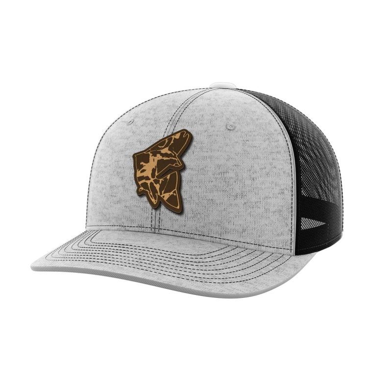 Fish Leather Patch Hat - Greater Half