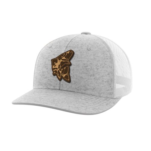 Fish Leather Patch Hat - Greater Half