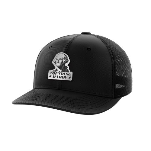 Founding Daddy Black Patch Hat - Greater Half