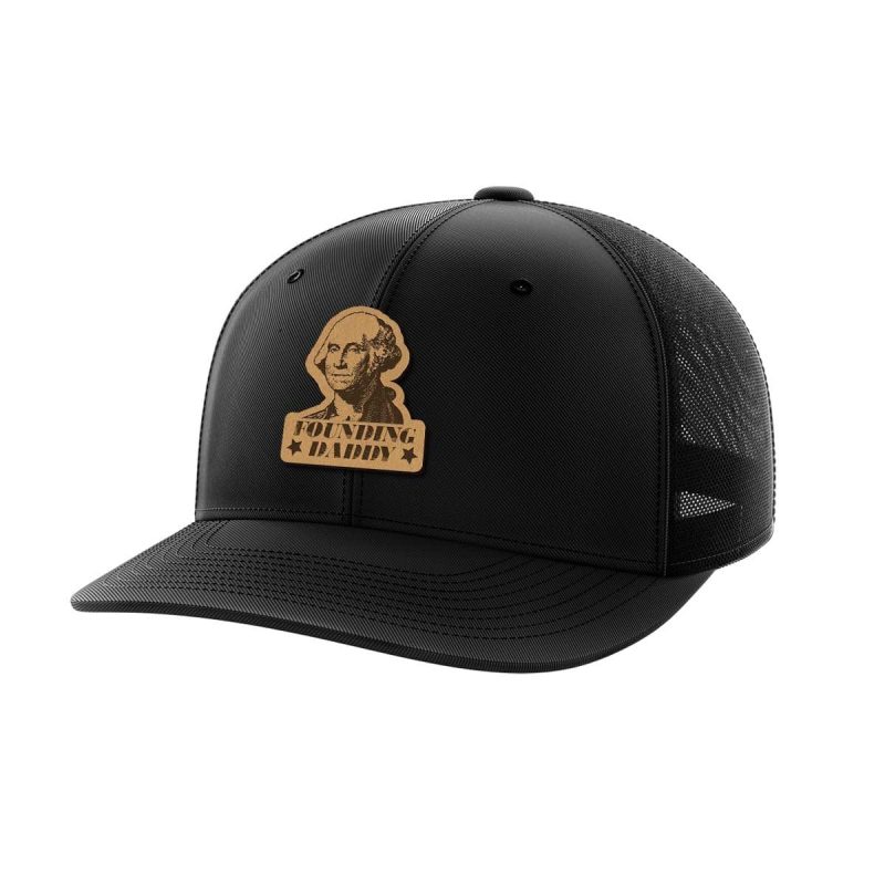 Founding Daddy Leather Patch Hat - Greater Half