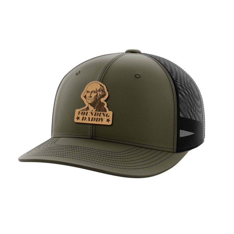 Founding Daddy Leather Patch Hat - Greater Half