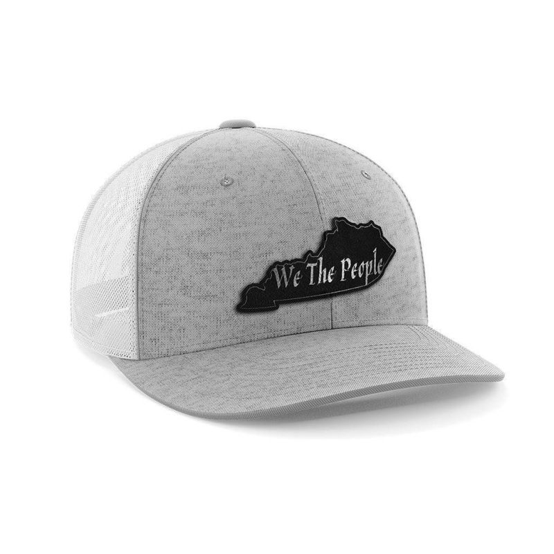 We The People Kentucky Black Patch Hat - Greater Half