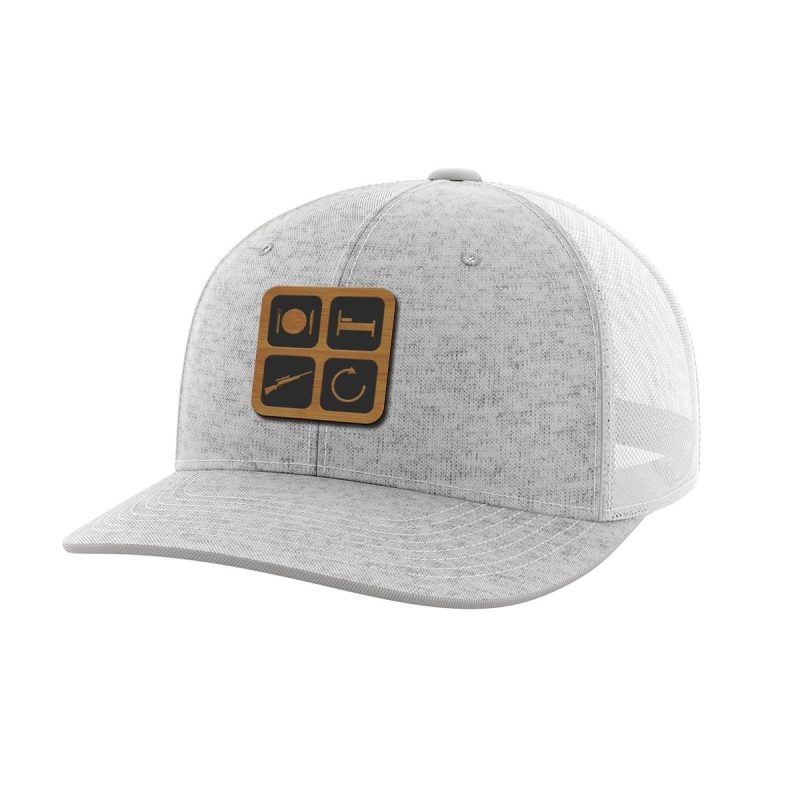 Eat Sleep Hunt Repeat Patch Hat - Greater Half