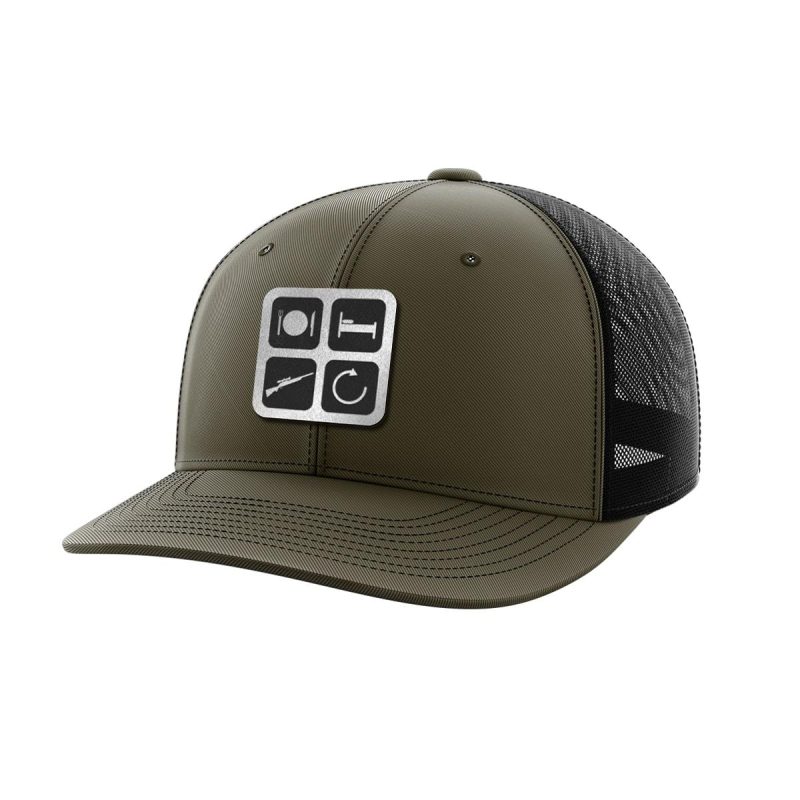 Eat Sleep Hunt Repeat Patch Hat - Greater Half