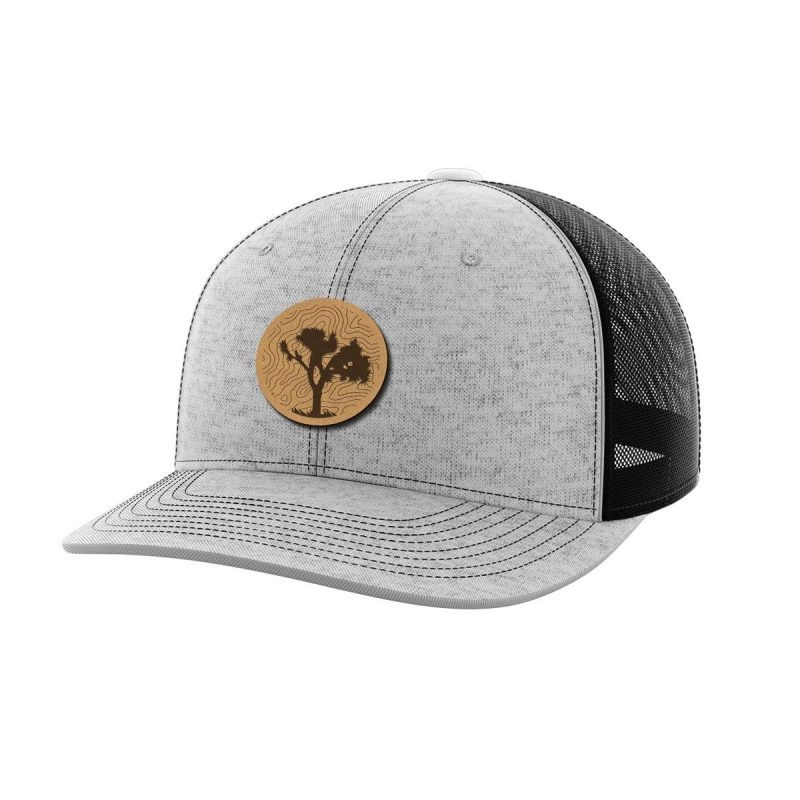 Topo Tree Leather Patch Hat - Greater Half