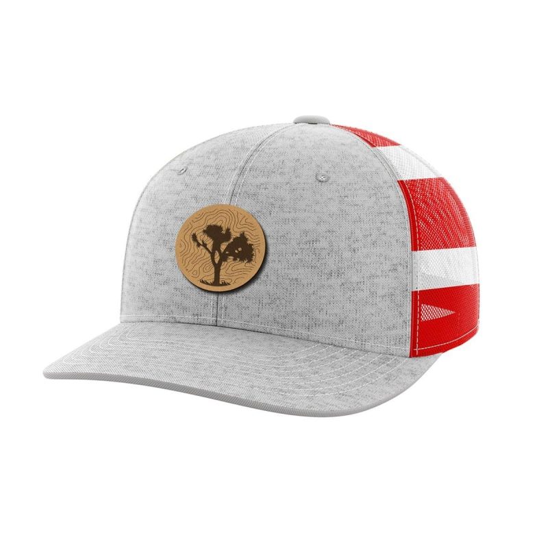 Topo Tree Leather Patch Hat - Greater Half