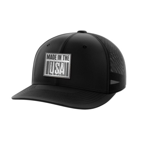 Made In The USA Black Patch Hat - Greater Half