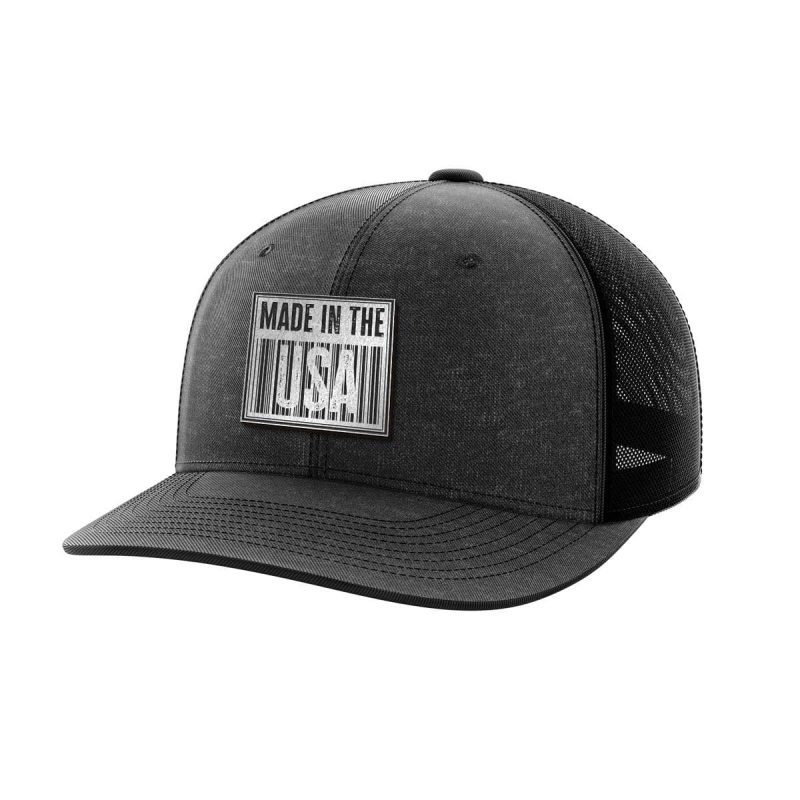 Made In The USA Black Patch Hat - Greater Half