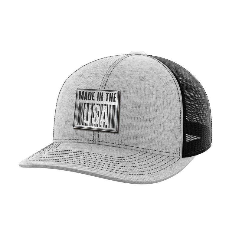 Made In The USA Black Patch Hat - Greater Half