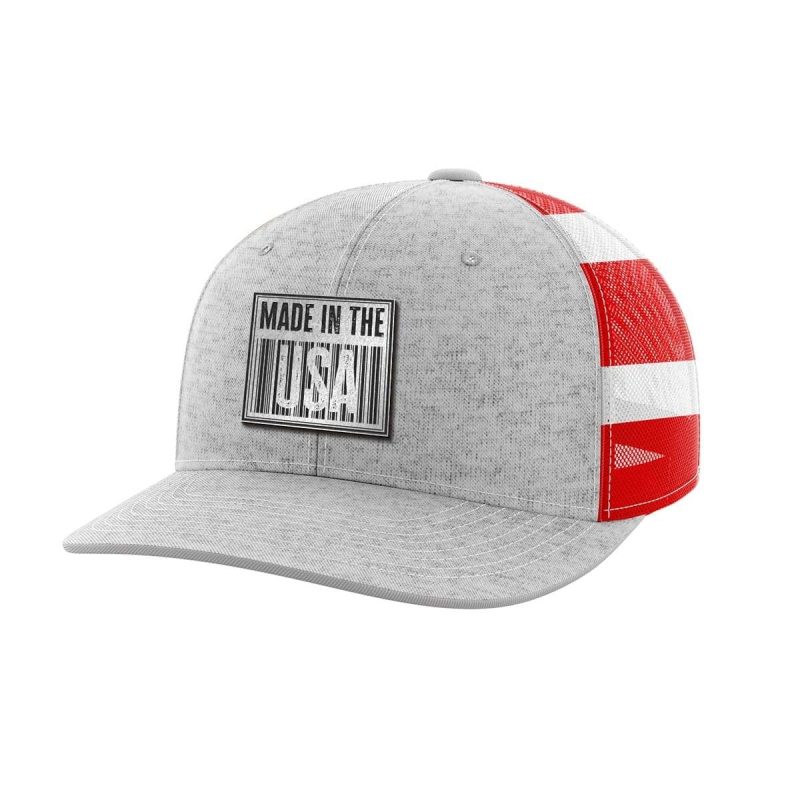 Made In The USA Black Patch Hat - Greater Half