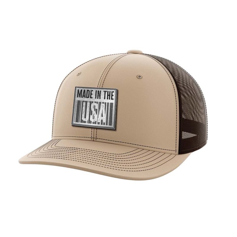 Made In The USA Black Patch Hat - Greater Half