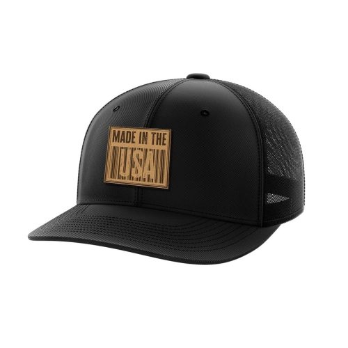 Made In The USA Leather Patch Hat - Greater Half