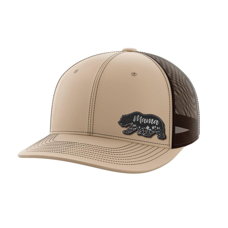 Mama Bear Black Patch Hat - Greater Half