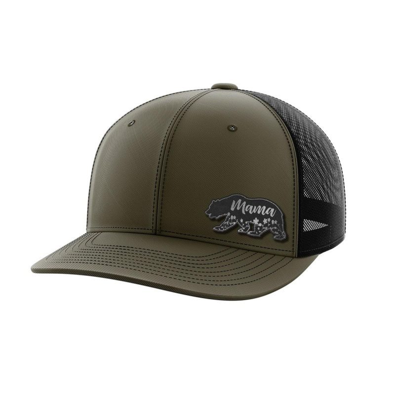 Mama Bear Black Patch Hat - Greater Half