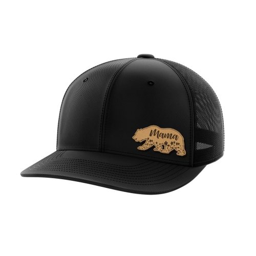 Mama Bear Leather Patch Hat - Greater Half