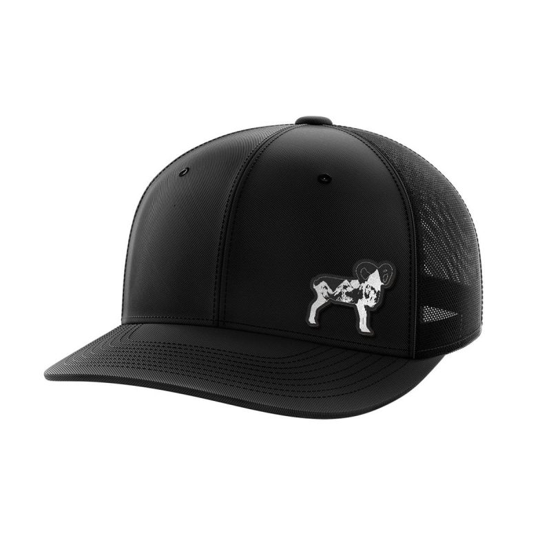 Ram Black Patch Hat - Greater Half