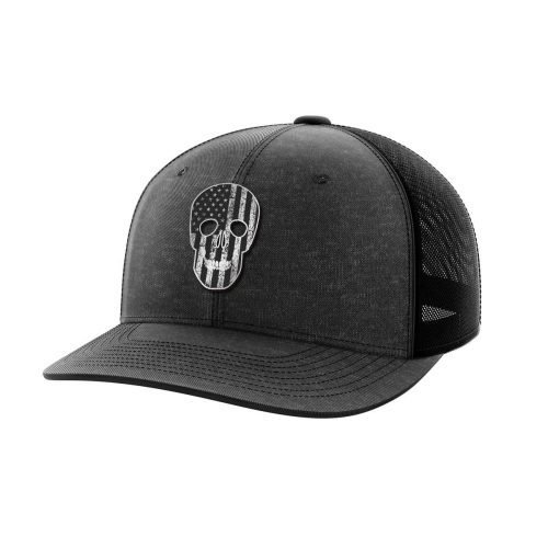 Skull Flag Black Patch Hat - Greater Half