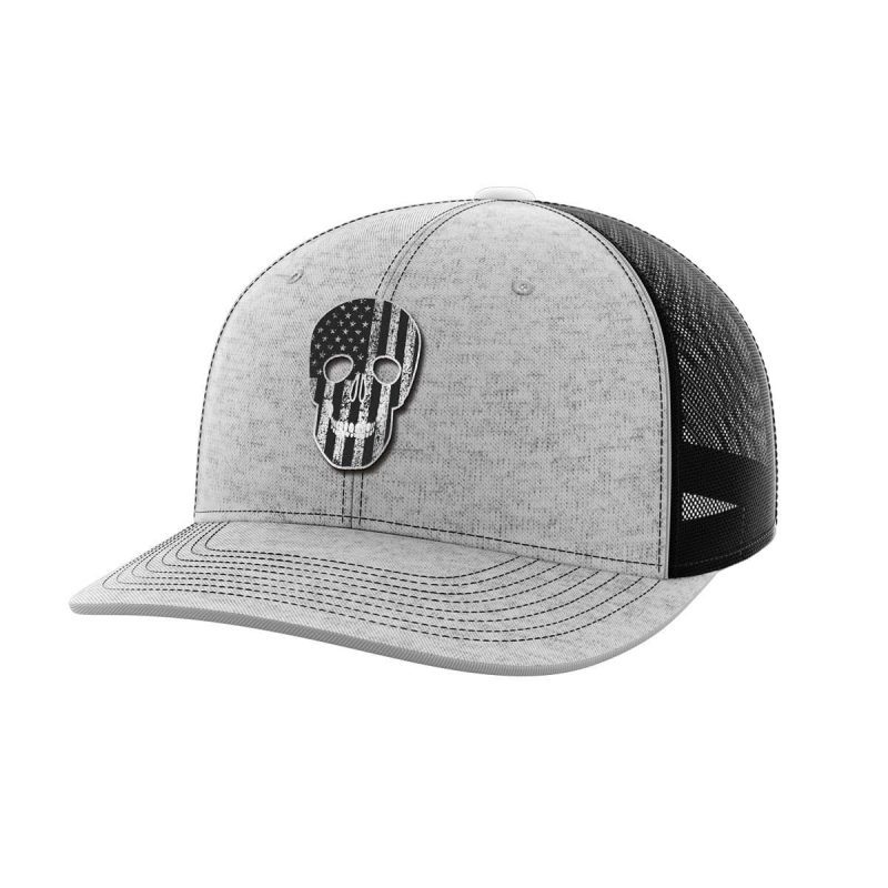 Skull Flag Black Patch Hat - Greater Half