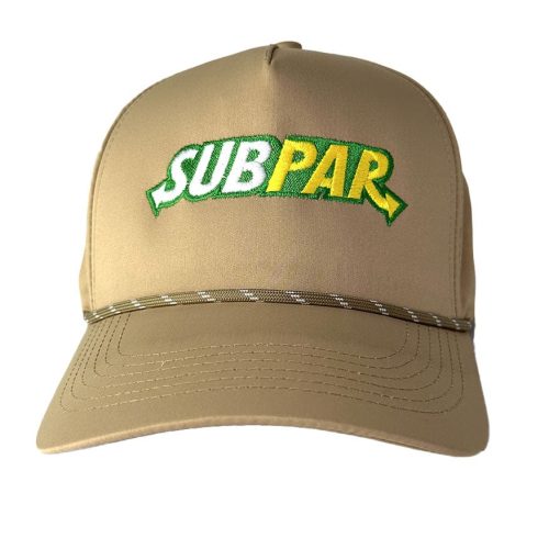 subpar performance golf hat