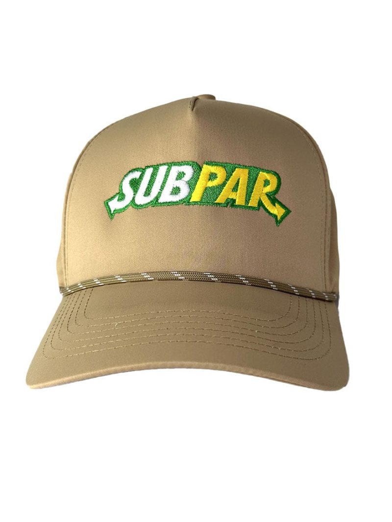 subpar performance golf hat