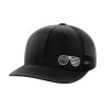 Sunglasses Black Patch Hat - Greater Half