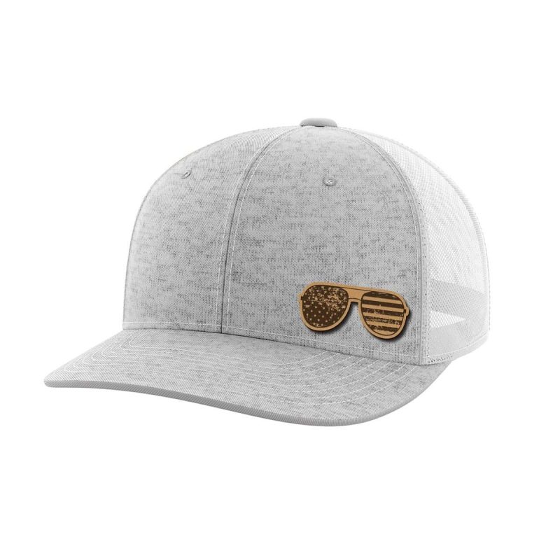 Sunglasses Leather Patch Hat - Greater Half