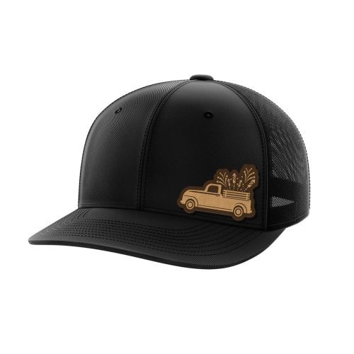 Fireworks Truck Leather Patch Hat - Greater Half